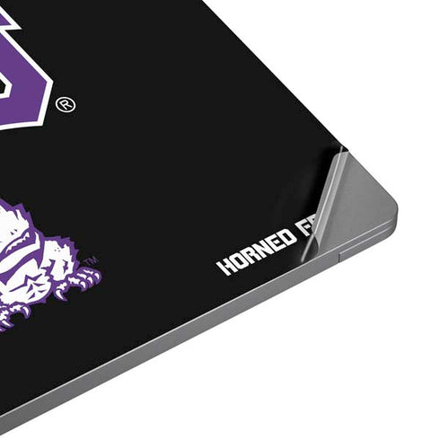 Texas Christian University TCU Horned Frogs Logo Universal Laptop 16.6in (13.4 x 9.7in) Skin